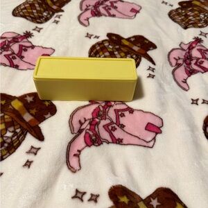 Yellow Butter Storage Container or Butter Mold